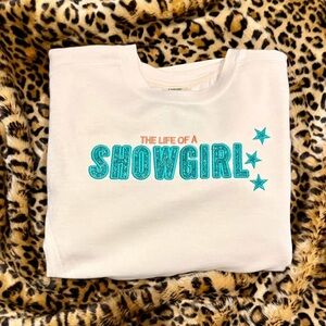 Life of a Showgirl Embroidered Sweatshirt